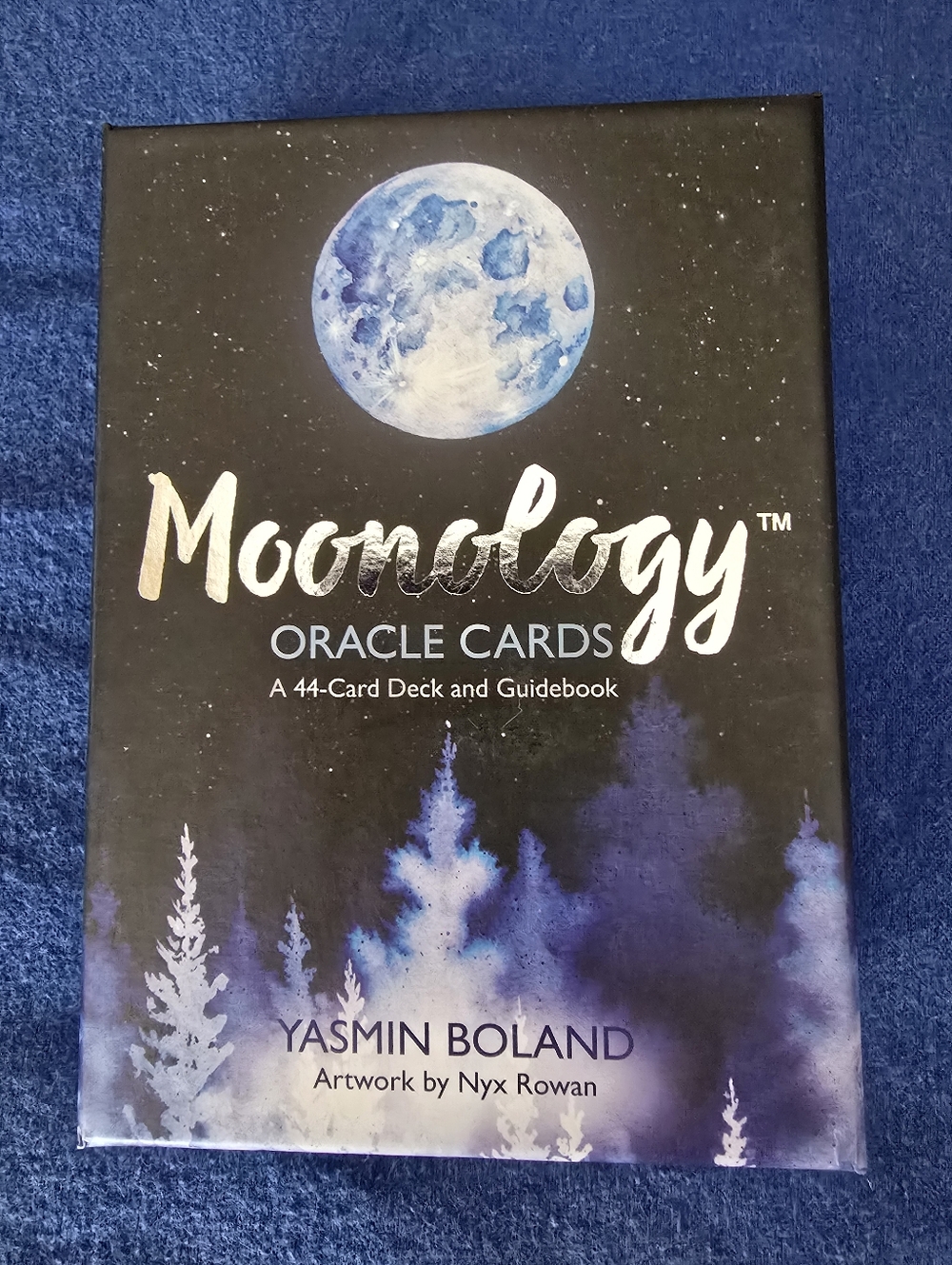 Moonology Oracle Cards - Blue & Black Moon Deck